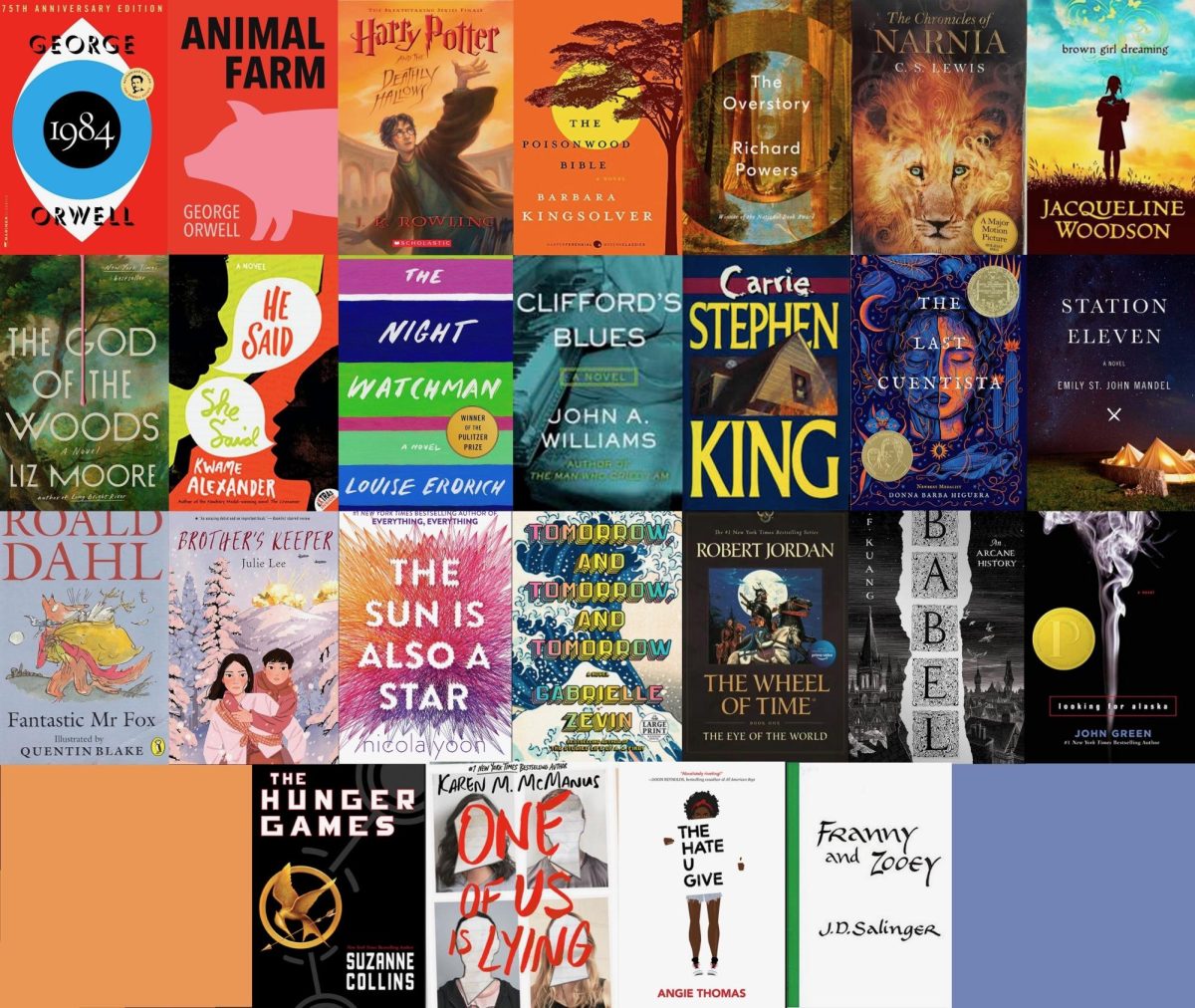 The contributor team's picks range from classic to modern, across diverse genres. Collage by Laura Rodio.